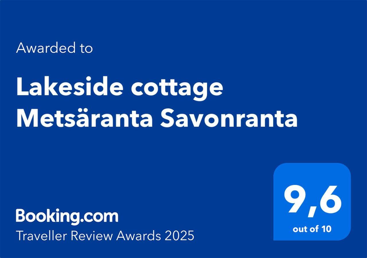 Lakeside Cottage Metsaeranta Savonranta Екстериор снимка